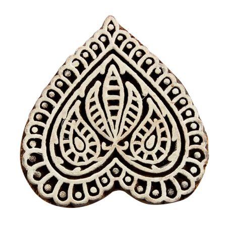 Set of 1 Piece New Wooden Printing Block